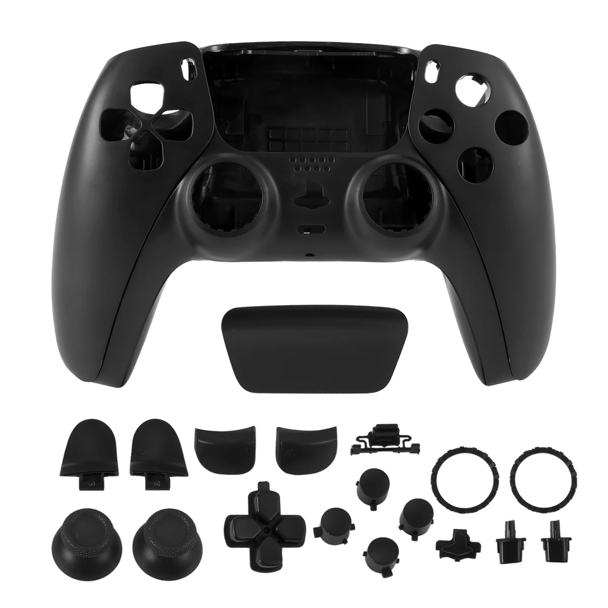 Фото Качественная запасная часть для PS5 BDM-010, корпус контроллера, чехол для игрового контроллера с кнопками, черный №1