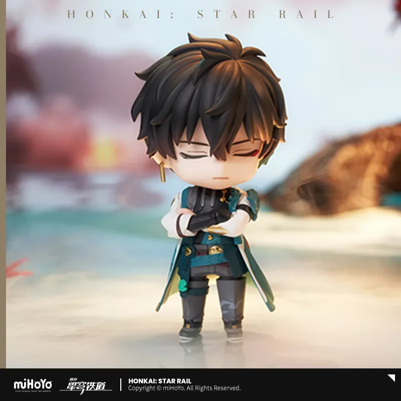 Оригинальные подлинные фигурки героев игры Honkai Star Rail Merch miHoYo Dan Heng Nendoroid