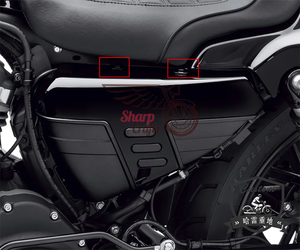 Левая боковая крышка мотоцикла зажимы для кнопок зажим крепления обтекатель