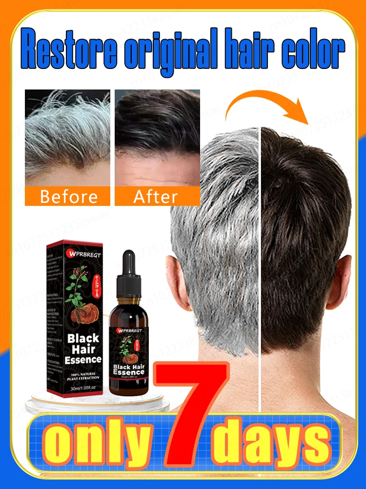 Попрощайтесь с седыми волосами почерните их естественным образом и восстановите