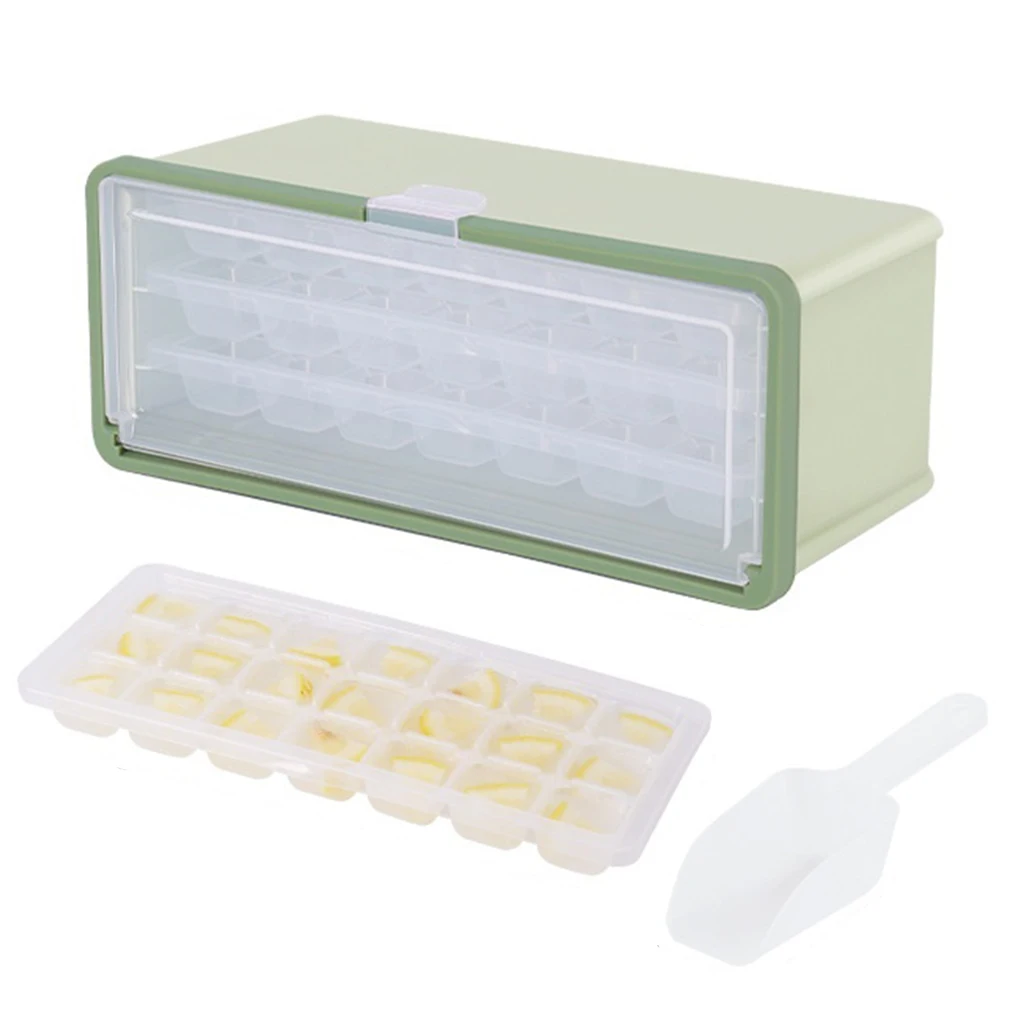 

Форма для льда, трехслойная с крышкой, контейнер, коробка для напитков, тортов, форма «сделай сам» для ресторана