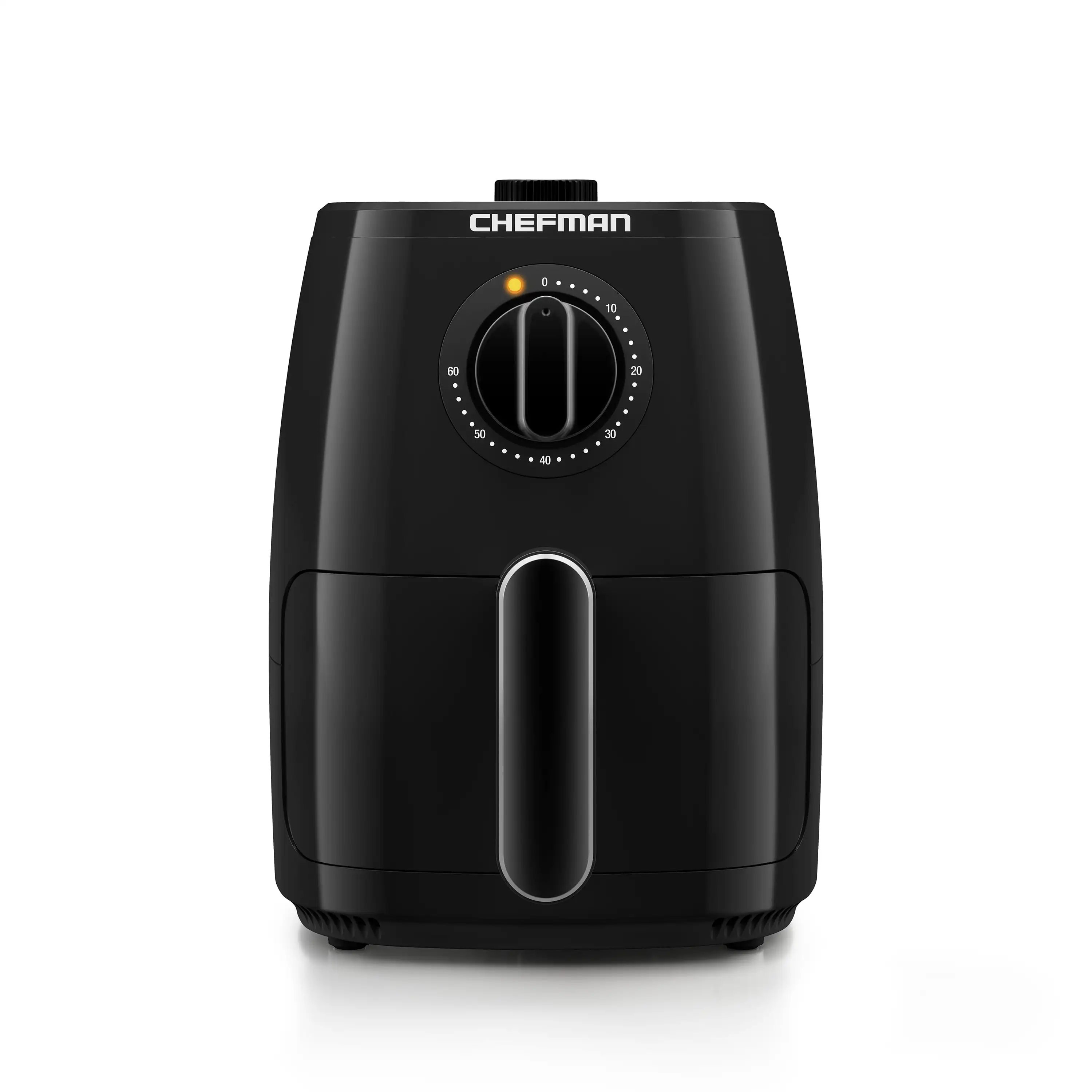 

Turbo Fry Air Fryer with Adjustable Temp Control, Black, 2 Quart