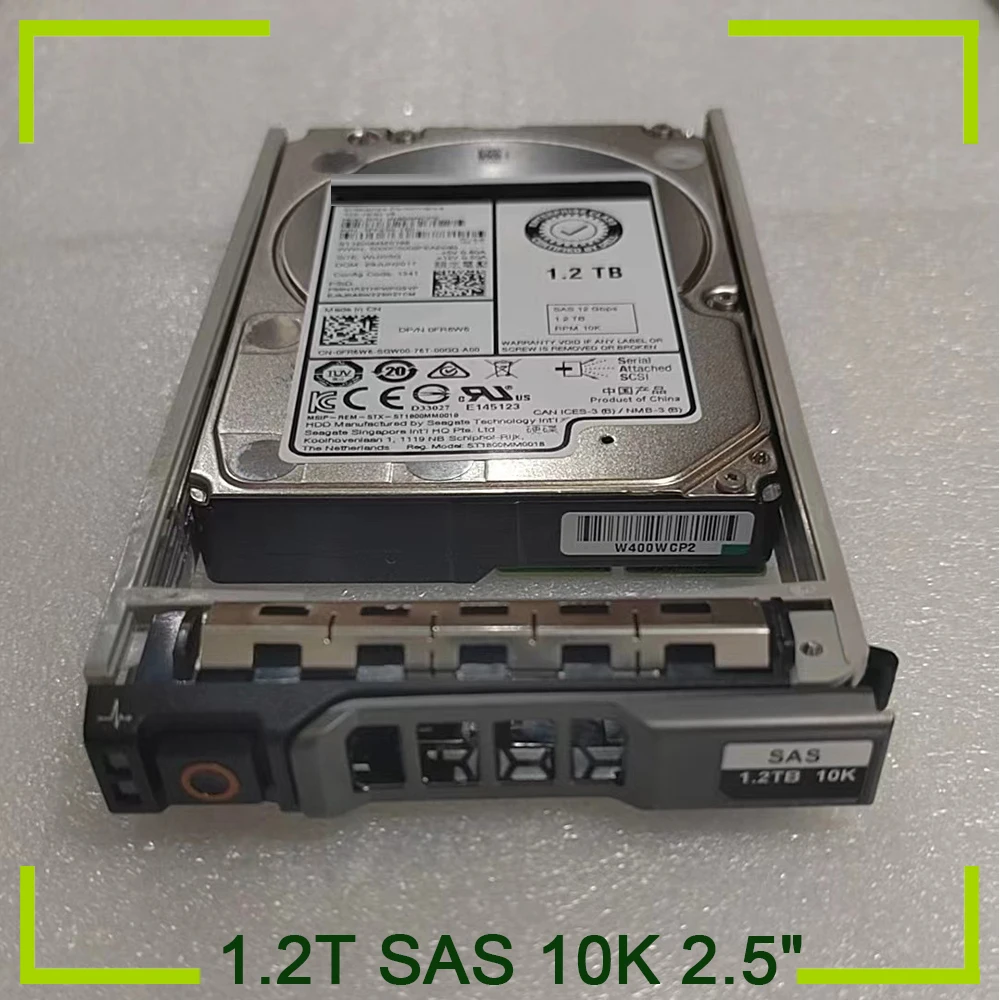 

HDD For Server Hard Disk 0FR6W6 1.2T SAS 10K 2.5" 12G Hard Drive For ST1200MM0198