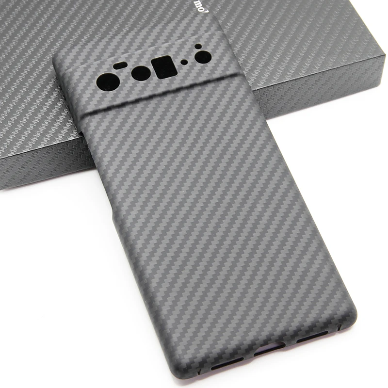 

Чехол из настоящего углеродного волокна для Google Pixel 6 Pro, тонкий чехол из арамидного волокна, минималистичный чехол для Google Pixel 6, чехол