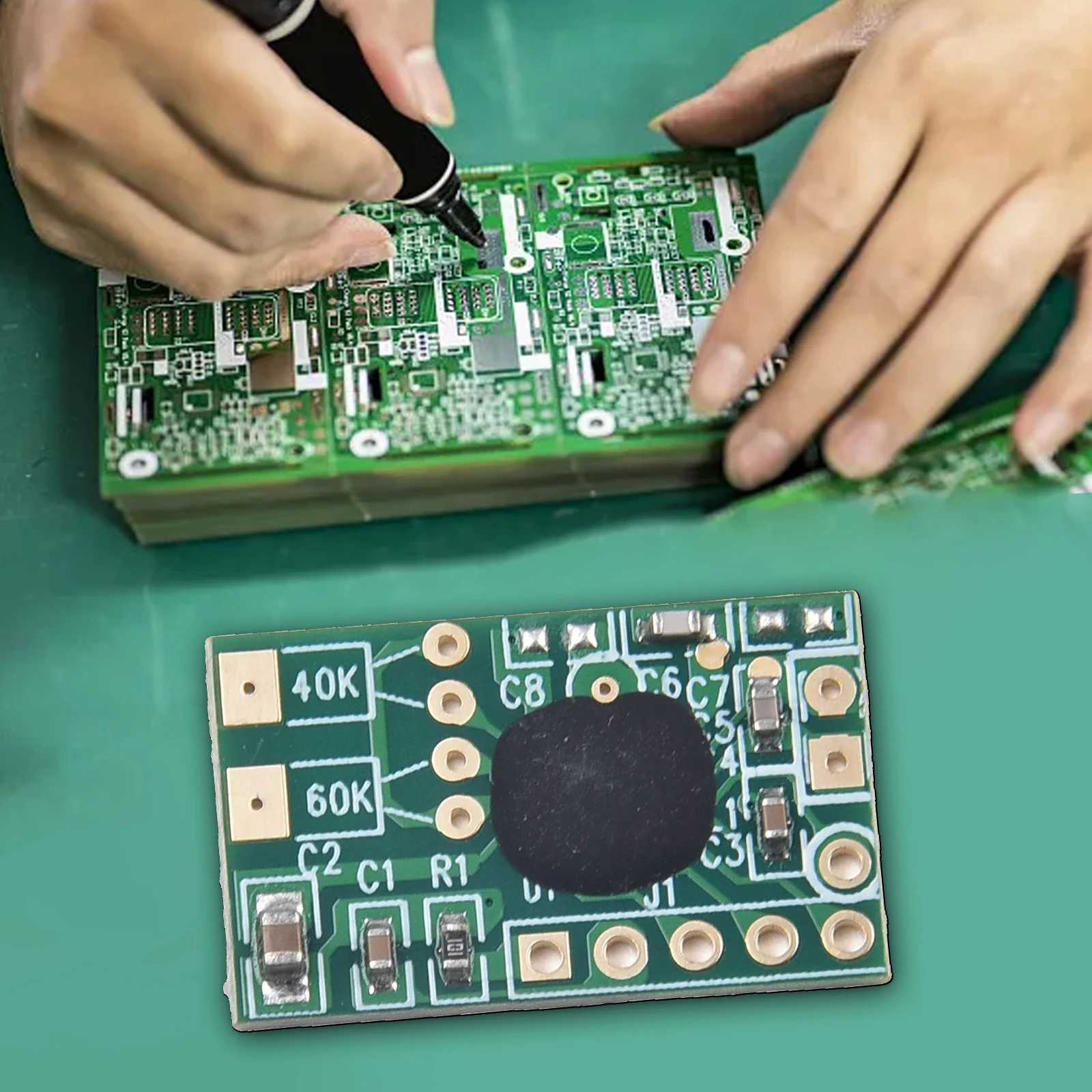 1 шт. DCF 77 5 кГц одночастотный модуль часов радиомодуль времени без антенны