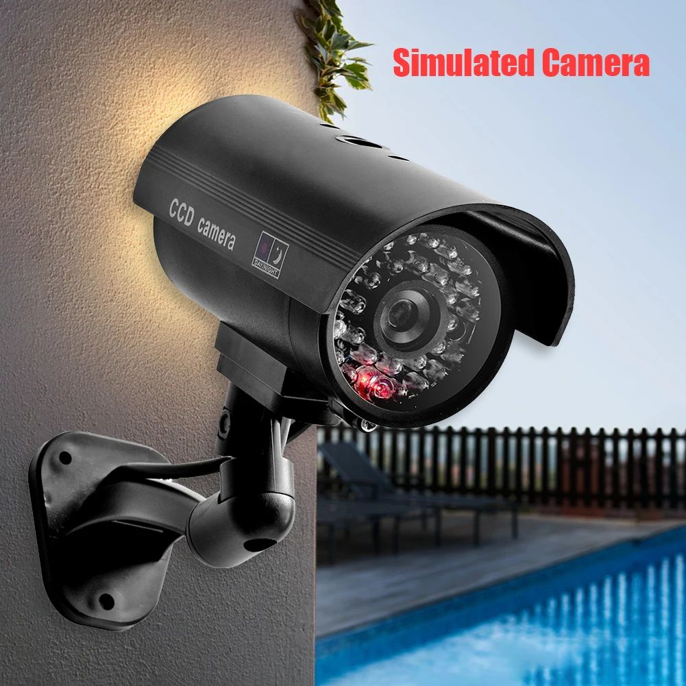 

Simulation Security Surveillance Camera Outdoor Indoor Fake Dummy Camera