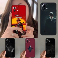 peaky blinders phone case for xiaomi redmi k40 k30 k20 10 x 9 8 7 6 a c t s pro plus extreme k50 gaming go soft cover