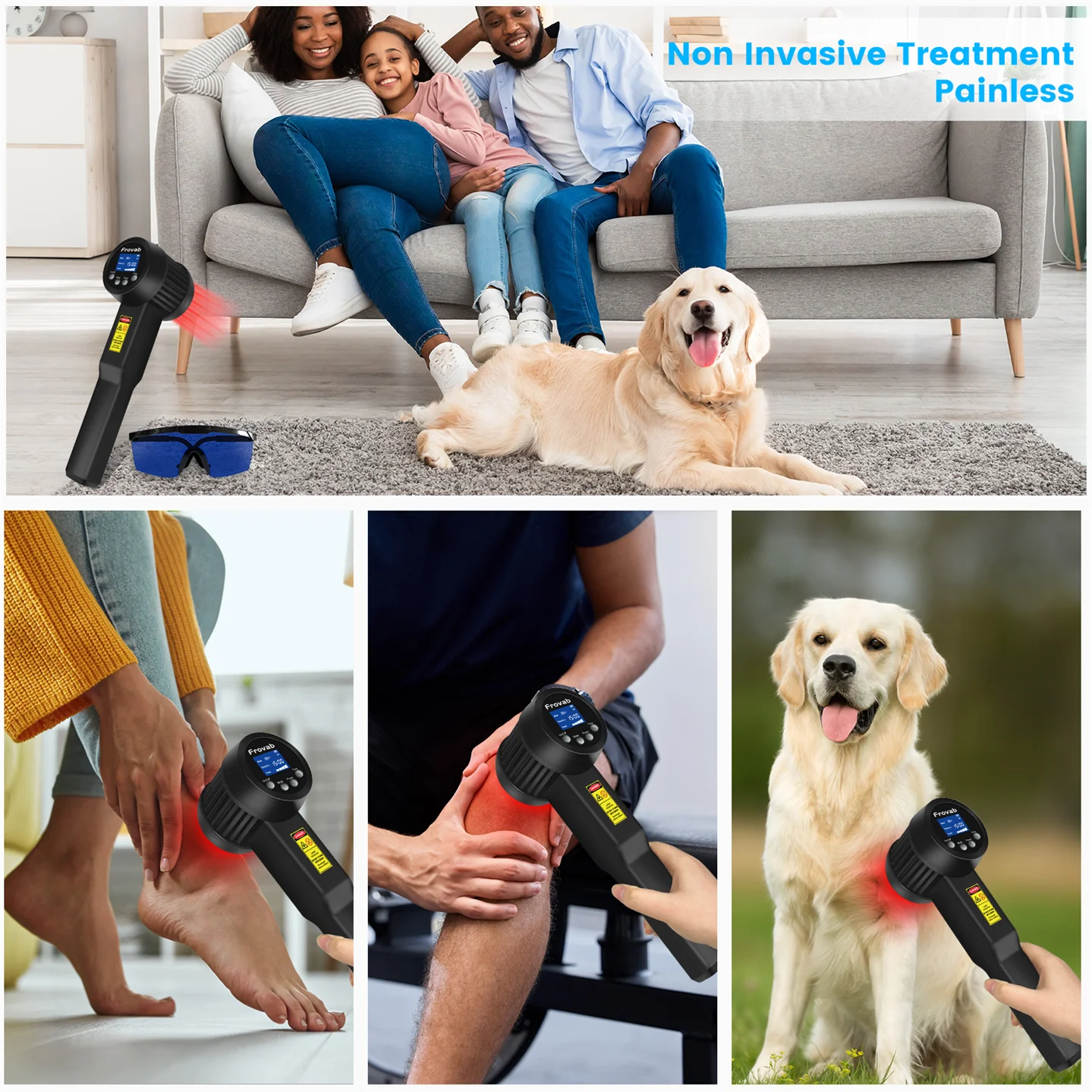 Устройство для лазерной терапии Frovab 8 Вт 808 нм * 25