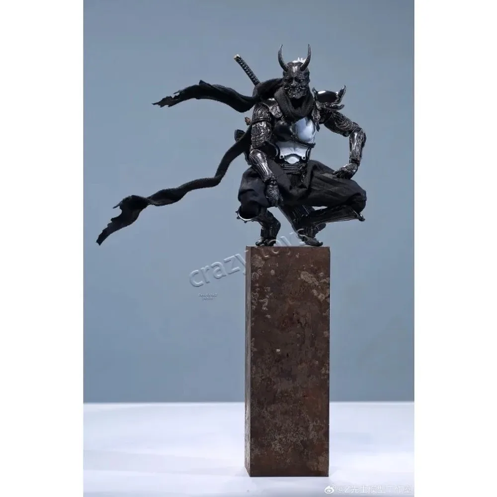 Фото В наличии: DARKCROWN TOYS BURNINGSOULS Самурай, подвижная коллекционная фигурка 1/12 масштаба, 6 дюймов №4