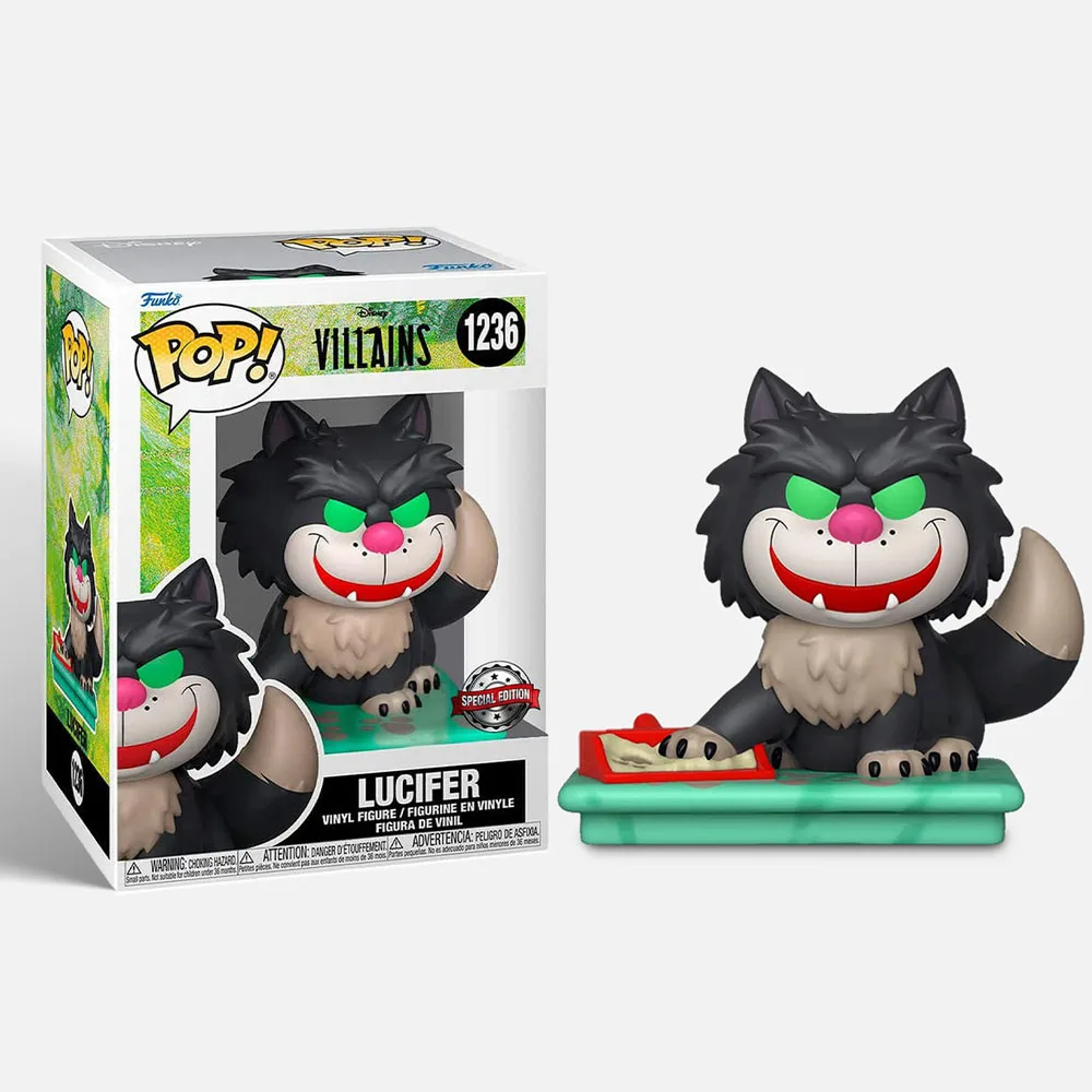 Funko Pop Ограниченная серия #1236 Disney Villians Lucifer виниловая экшн-фигурка игрушки куклы