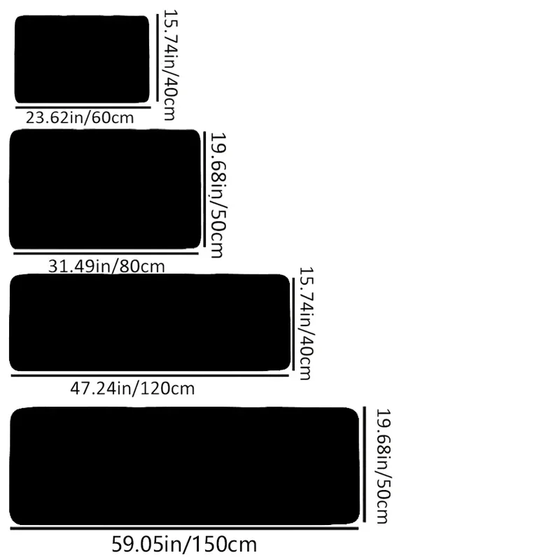 Кухонный коврик против усталости для пола нескользящий ковер в стиле бохо