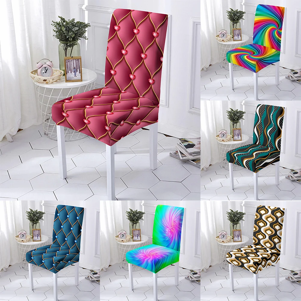 

Чехол на стул с бабочкой для столовой, Эластичный современный съемный защитный чехол на стул, мебельные чехлы