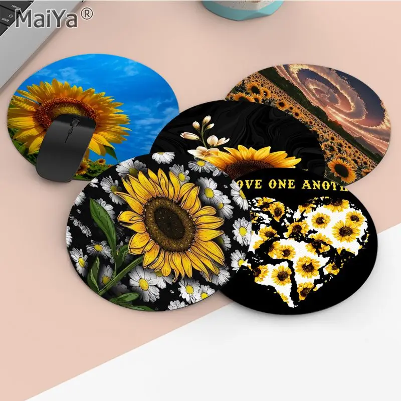 

Sunflower 25x29cm Small Keyboard Mat Table Mat Students Gabinete PC Gamer Desktop Mouse Pad For Teen Girls Bedroom