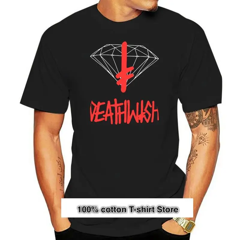 

Camiseta de diamante x Deathwish Sign S, цвет черный