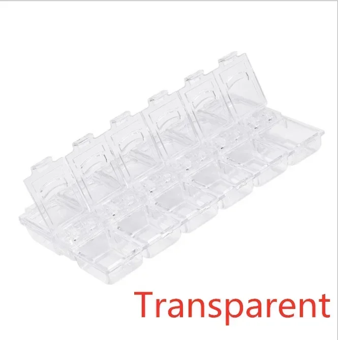 Ящик для хранения украшений ногтей Delysia King с сеткой