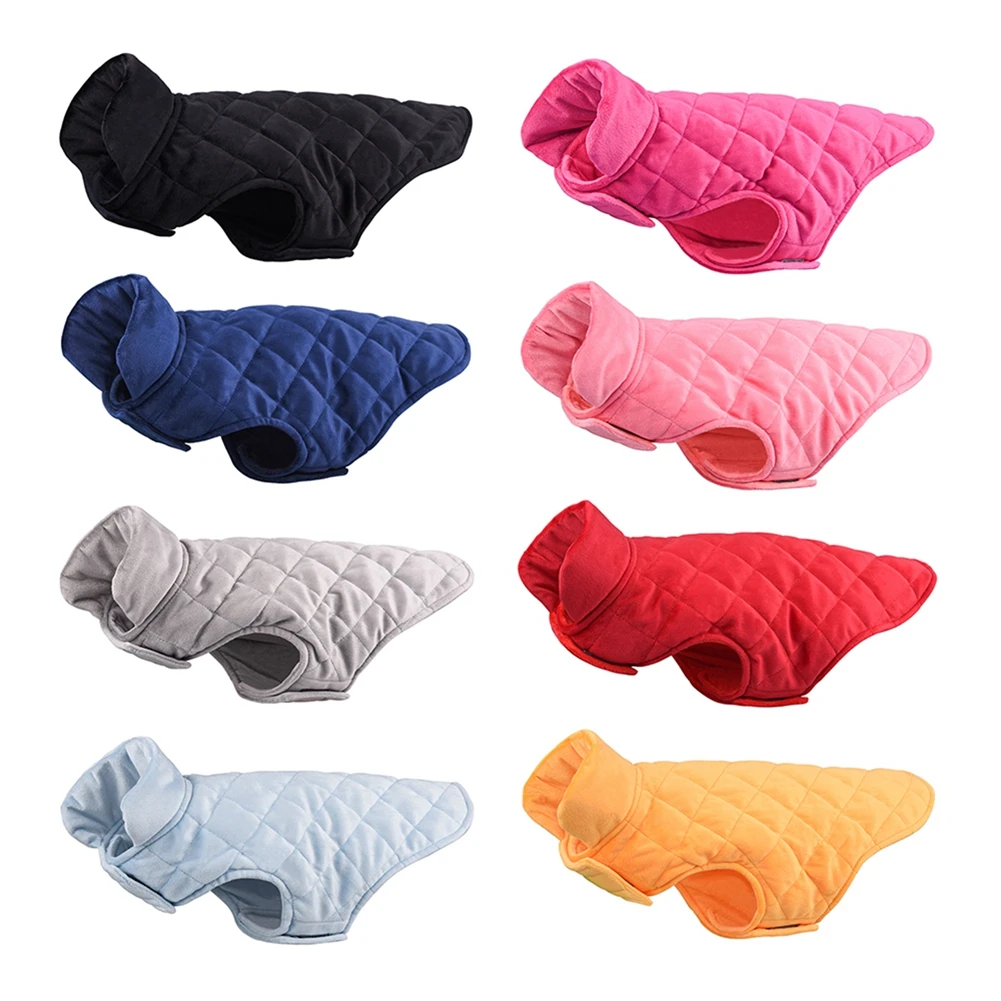 

Dog Clothes Vest Reversible Dogs Jacket Coat 8 Colors Thick Pet Clothing Waterproof Outfit for Small Large Dogs