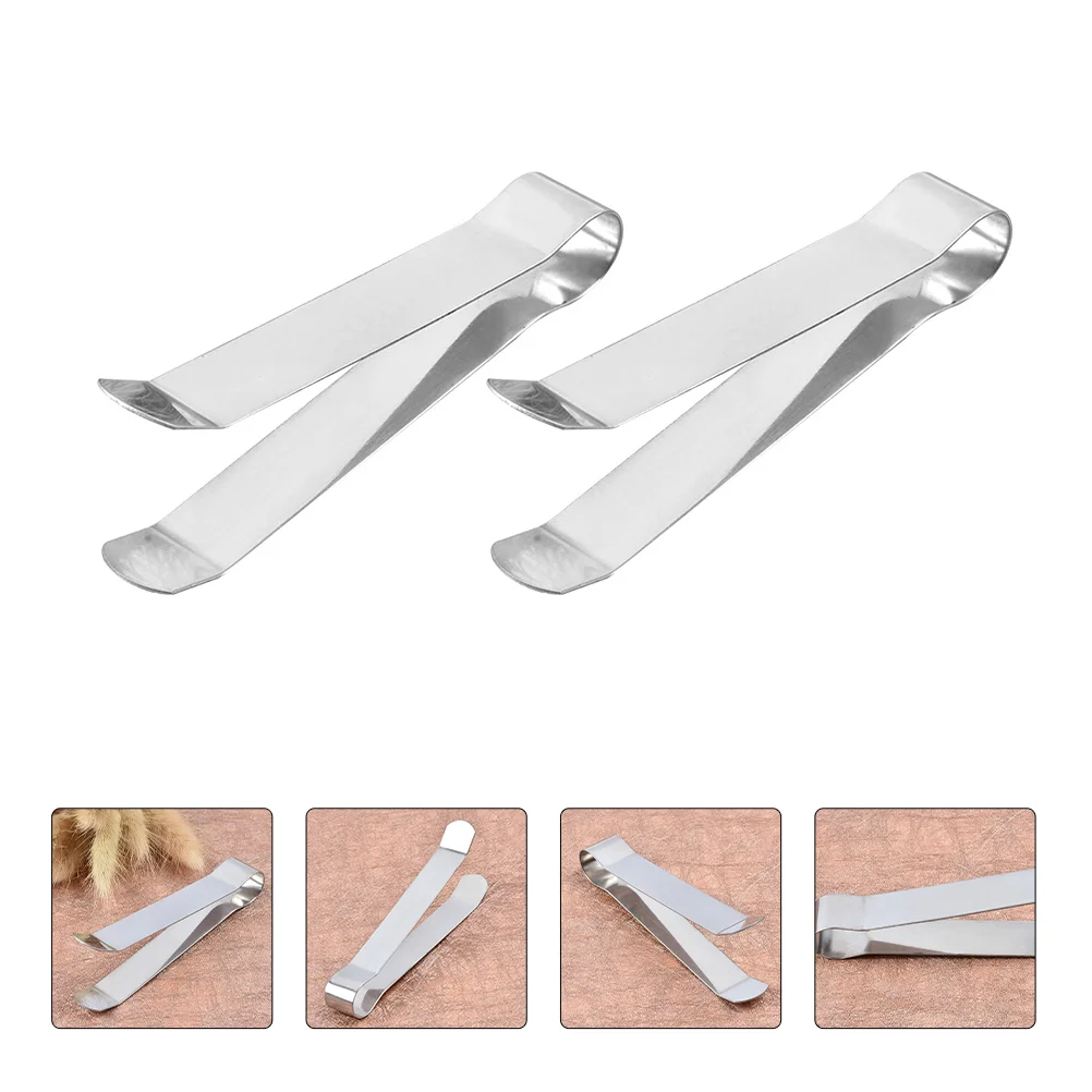 

5 Pcs Fire Extinguisher Wick Clip Dipper Wicks Candlemaking Trimmer Stainless Steel Snuffer Candles