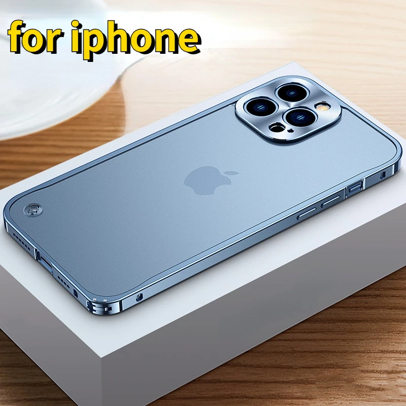 

For iPhone 14 13 12 11 Pro Max Plus Shockproof Phone Case Protective Sleeve Buckle Metal Frame