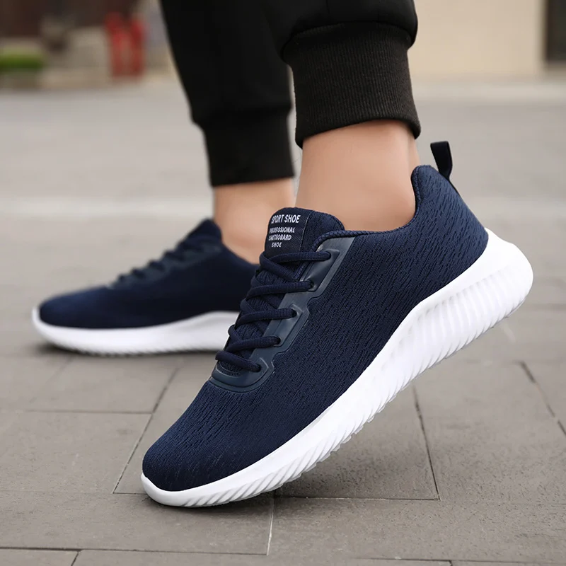 Hot Sale Light Men Running Shoes Breathable Men's Athletic Sneakers Comfortable Walking Jogging Unisex Sports Shoes Men Sneakers