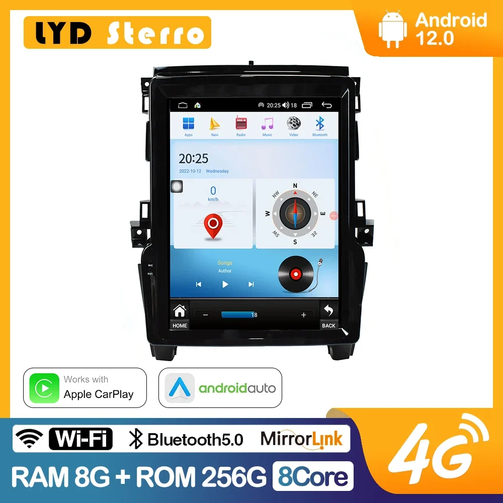 

LYD Sterro For Ford Ranger 2018-2022 Smart Multimedia Video Player GPS Radio 4G Navigation CarPlay 8+128G Android 12 Tesla Style