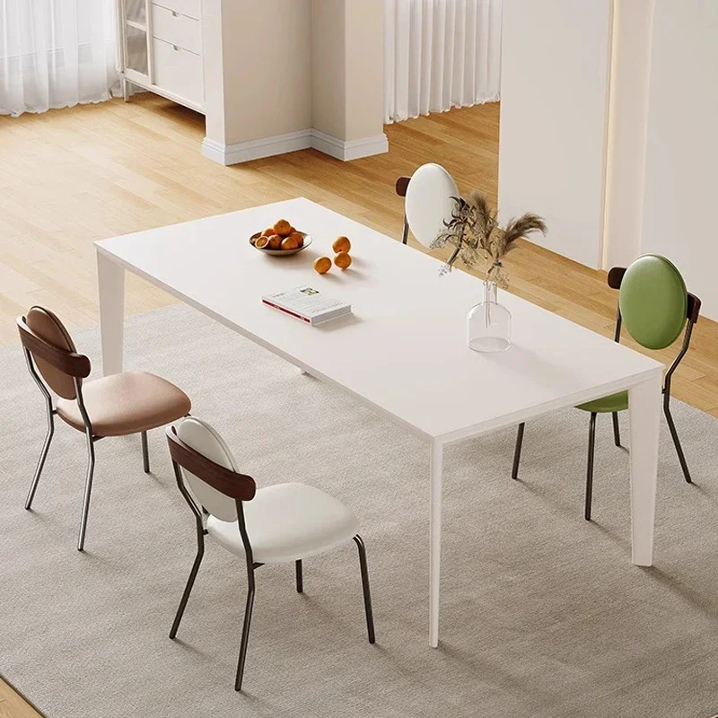 Модный уникальный обеденный стул в скандинавском стиле кожаный для кемпинга