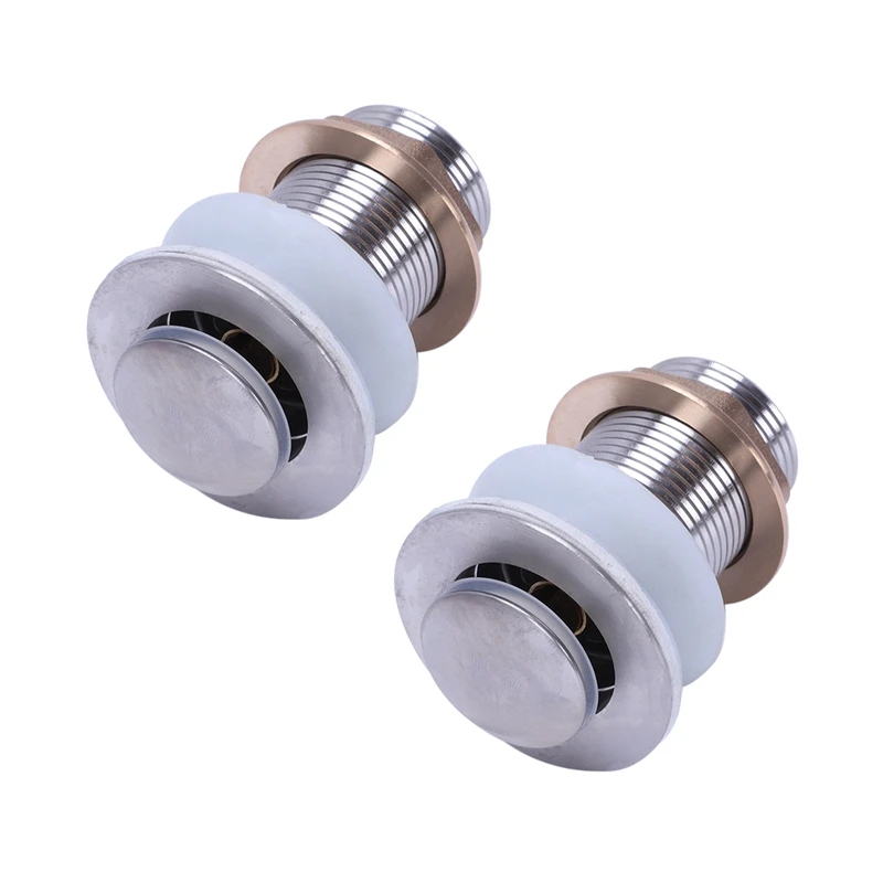 

2X 8 Cm Plug -Up For Automatic Sink Wash Basin Without Overflow