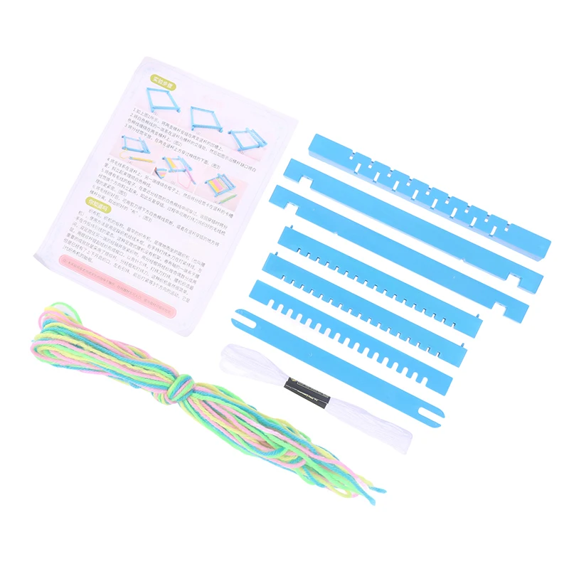 1 комплект ткацкий станок сделай сам рамка ручной работы бытовой швейный