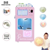 Electric Automatic Marshmallow Fairy Floss Sugar Maker Robot Parts Cotton Candy Vending Machine
