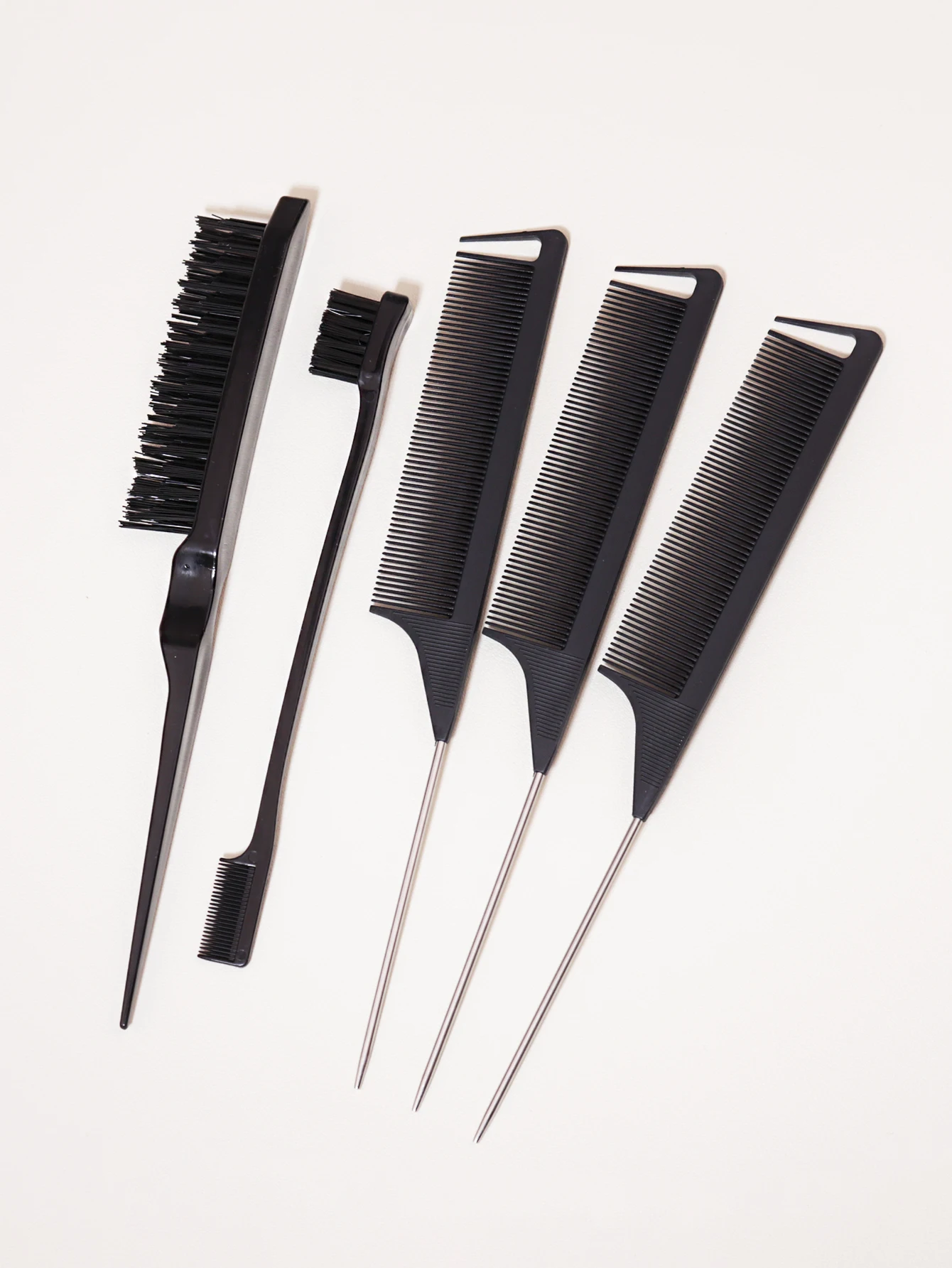 5 Антистатических Расчесок Для Волос Хвоста 3 С Контролем Разрыва