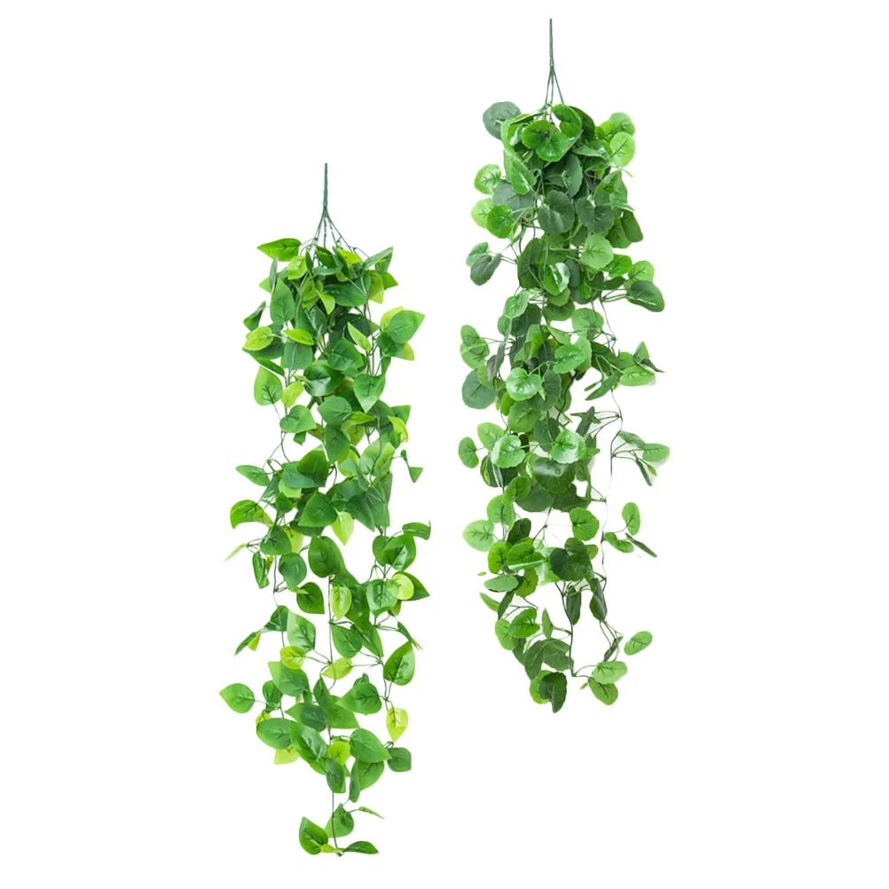 

Fake Hangingartificialivy Garland Vines Leaves Vine Leaf Green Decor Greenery Wedding Faux Grapewall Aesthetic Simulation
