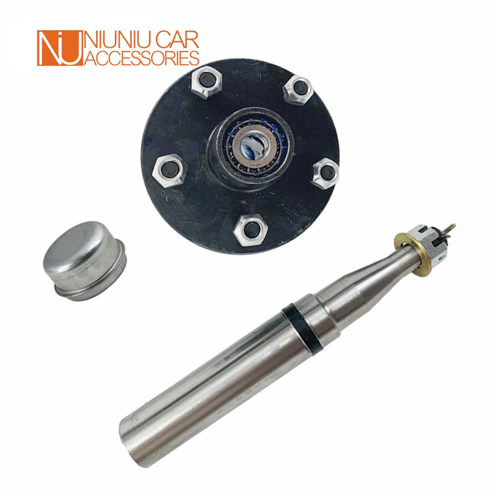 5-114.3 CAP 2000LBS Unbrake Trailer Half Axle Shaft Hubs Price For Pair RV Parts Camper Accessories Caravan Components |