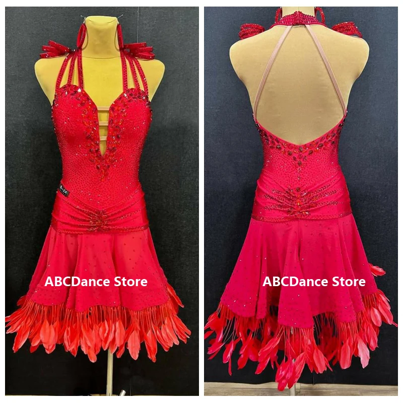 Женское платье для соревнований по латинским танцам BaileSalsa Rhythm США 10