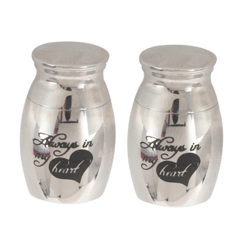 

2X Cremation Urns, Ashes Keepsake, Memorial Mini Urn Funeral Urn