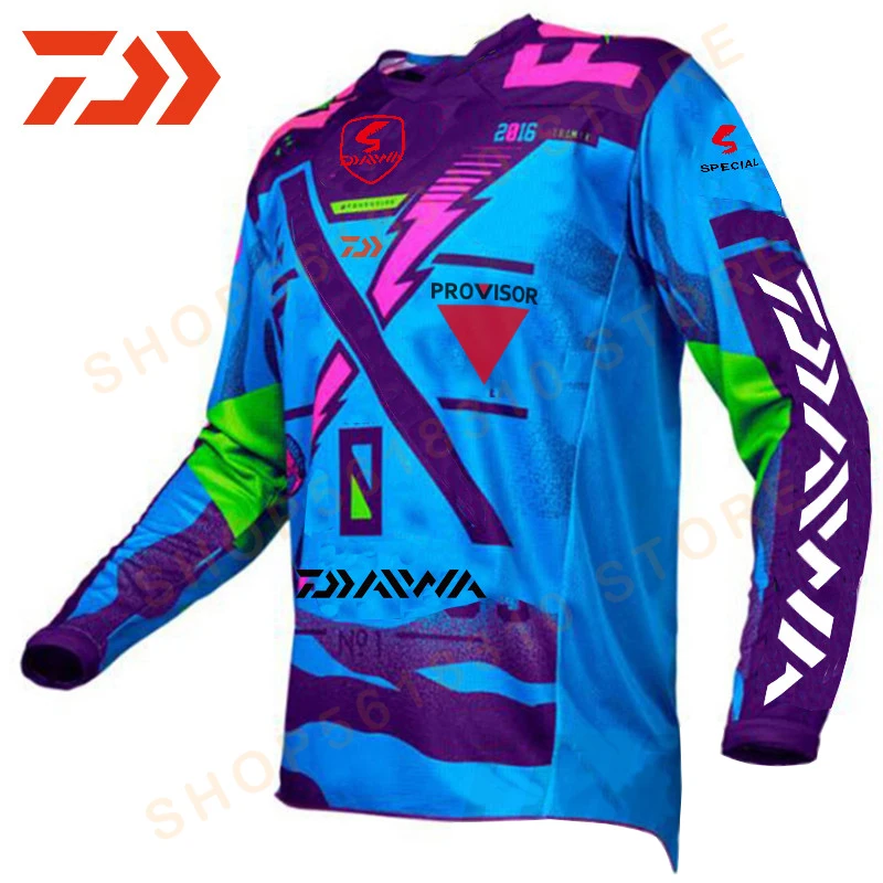 2023 Spring Sunscreen Fishing Clothing Long Sleeve Autumn Fishing Shirt Quick Dry Fishing Cycling Jersey Breathable Sportswear enlarge