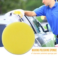 10pcsset car polishing pads sponge polishing buffing waxing pad kit tool for car polisher buffer auto care set orange