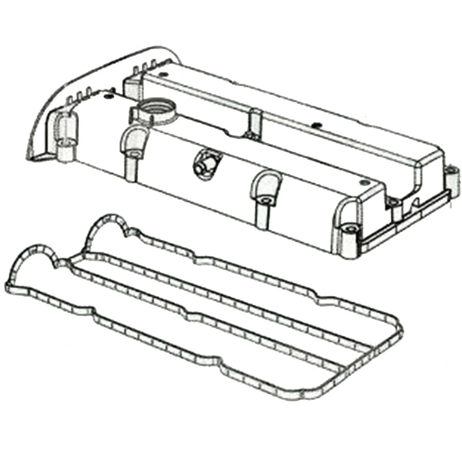 Прокладка крышки двигателя для Ford Fusion Focus Fiesta C-Max Mazda2 Tribute 1 25 4 2009 л 2010 2011 2012