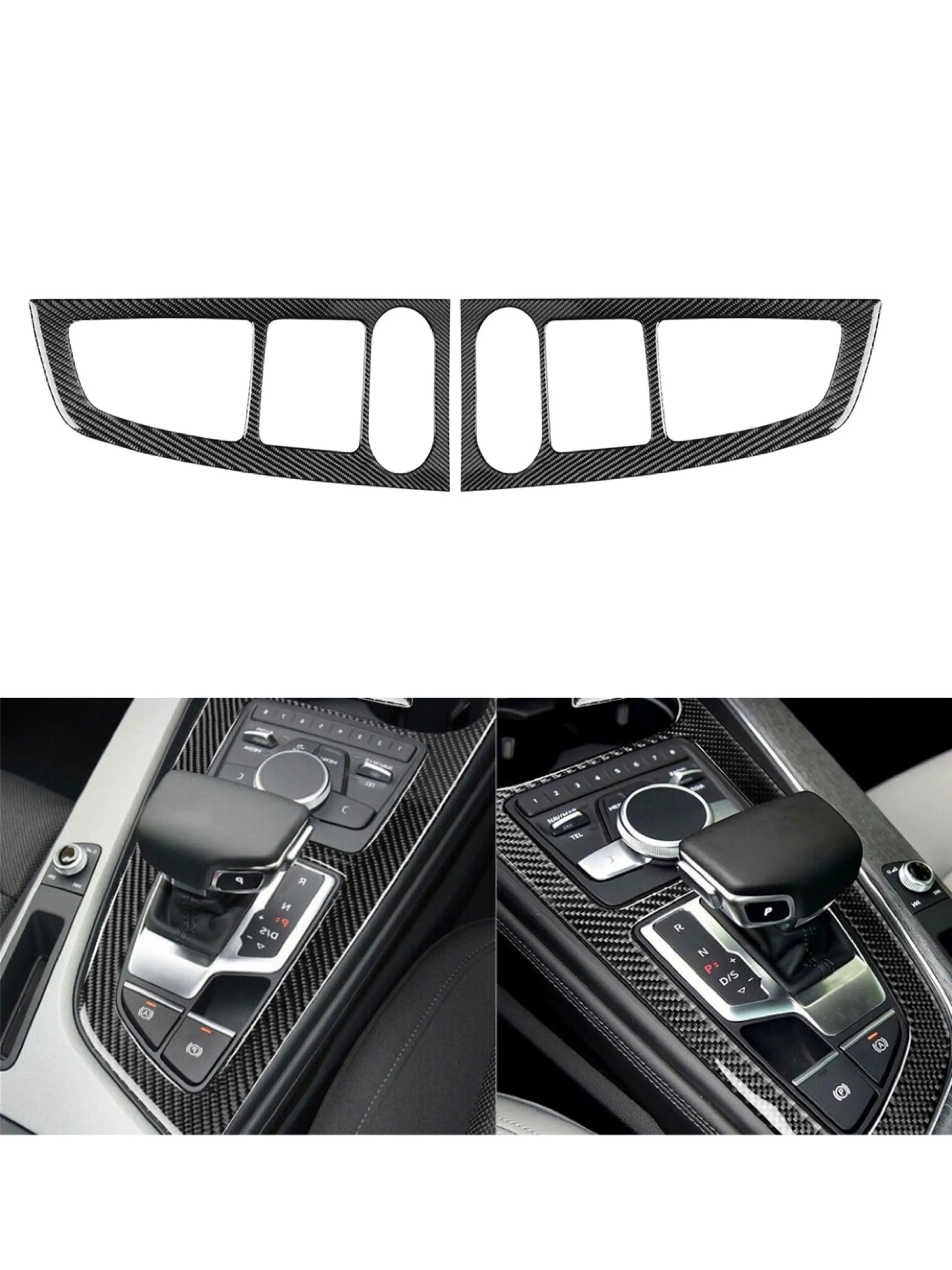 Наклейка для панели центральной консоли Audi A4 B9 2017 2018 2019 LHD/RHD стильные аксессуары