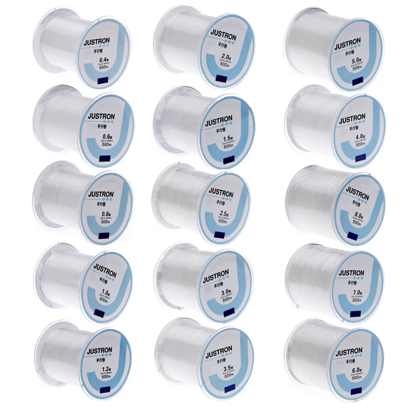 

500M Super Strong Fishing Line Japan Monofilament Lake Sea Nylon Lines Tackles