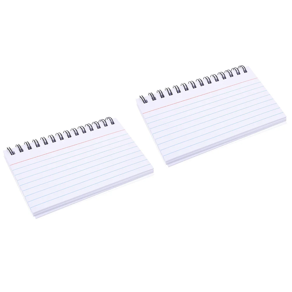 

Note Pads Pocket Size Do List Notepad Index Cards Ring Spiral Small Memo Tear Flash Studying