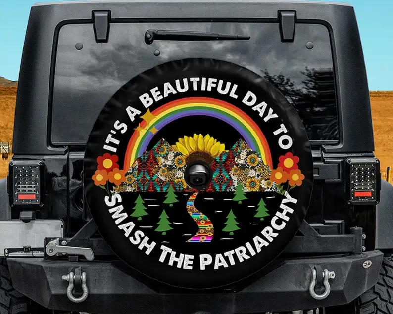 

Tire cover, Pineapple, Feminism, Jeep tire cover, Rainbow, Sunflower, Spare Tire Covers, Gifts for Mom, Car Accessories, Smash P