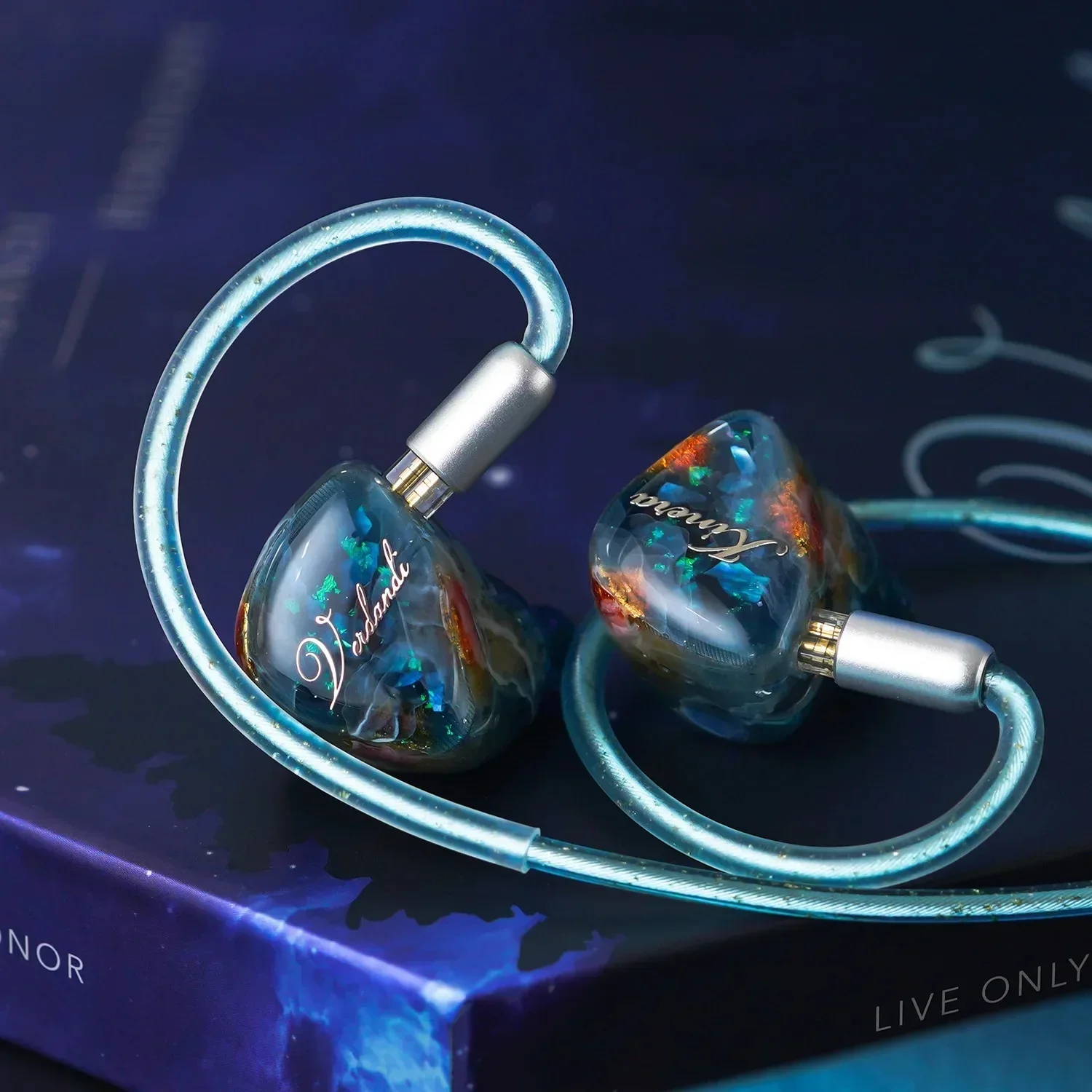Фото Kinera Imperial Verdandi 1BC+2 BA+2 EST+1DD, 6-драйверные гибридные HIFI внутриканальные наушники с отсоединяемыми разъемами 4.4+3.5 мм №4