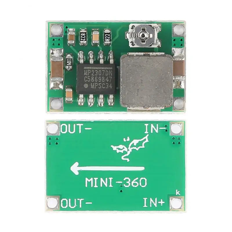 

360 DC-DC понижающий преобразователь модули 4,75 V-23V до 1,0 V-17V синхронный исправление понижающий преобразователь 2V3A защита от обратной полярности
