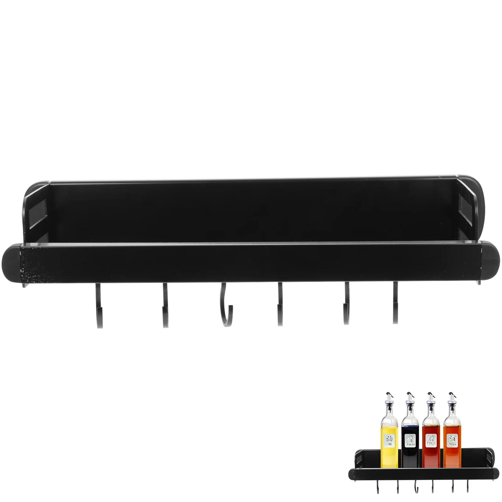 

Stand Storage Bracket Kitchenware Holder Versatile Rack Seasoning Shelf Spatula