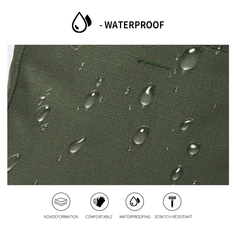 MOYYI Men's Crossbody Bag 7.9inch IPad Lightweight Waterproof Outdoor Sling Bags Oxford Fashion Zipper Phone Bags For Women Men