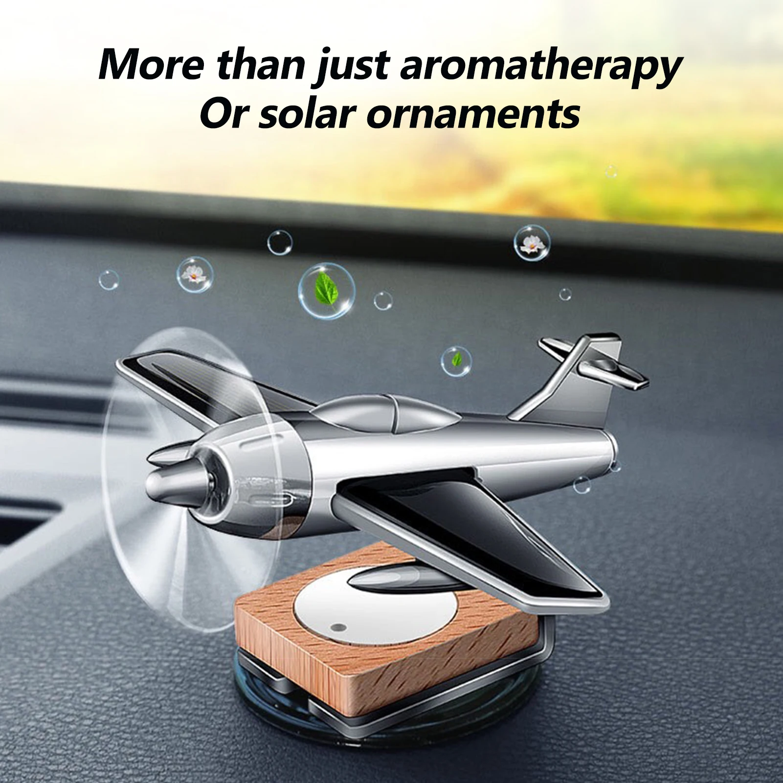 

Solar Aircraft Decoration Car Air Freshener Mini Car Perfume Air Freshener Fragrance Auto Accessories Interior Perfume Diffuse
