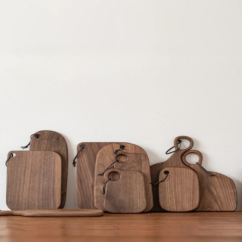 Разделочные доски из массива дерева черный орех искусственный западный ресторан