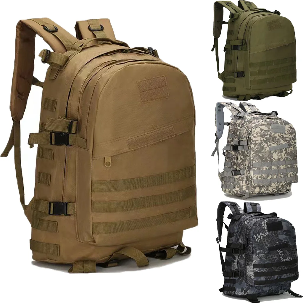 55L 3D Outdoor Military Tactical Backpack Molle Assault Bag Waterproof Camping Hiking Fishing Trekking Travel Mochila Rucksack