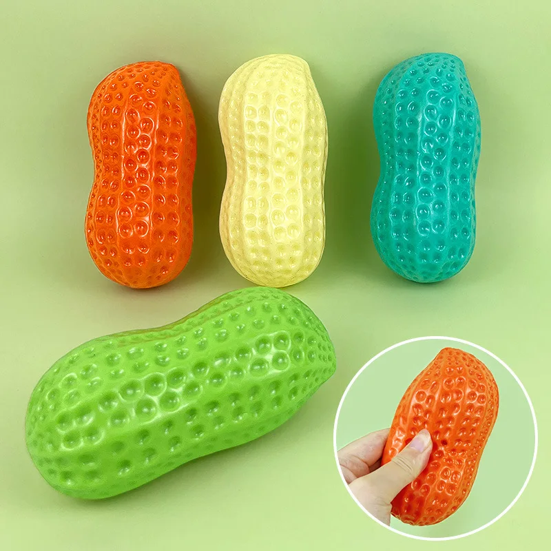 

Игрушка для домашних животных, жевательная резинка, арахисовый моляр, палочка из термопластичной резины, устойчивый к укусам, мяч для чистк...