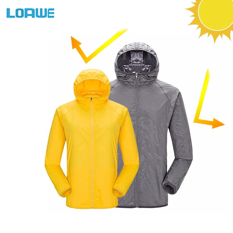 

Camping Rain Jacket Men Women Waterproof Sun Protection Clothing Fishing Hunting Clothes Quick Dry Skin Windbreaker With Pocket