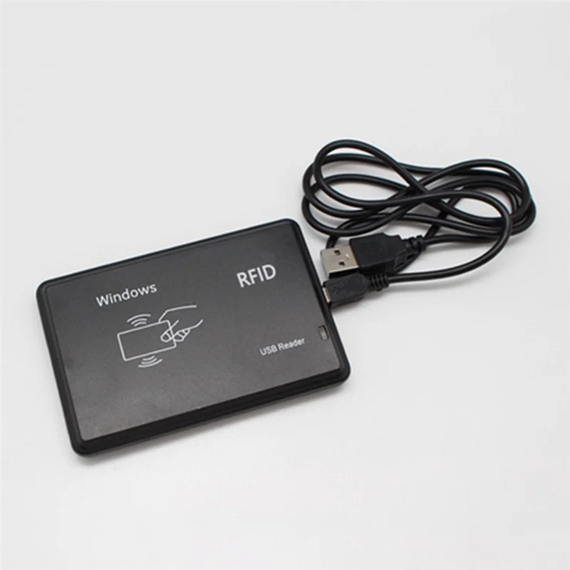 Фото Считыватель смарт-карт RFID B24B с USB-портом, для IC-карт 13,56 МГц, бесконтактный, поддержка Windows и Linux, прочный, простой в использовании №2